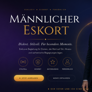 Männlicher eskort buchen | 24h Exklusiv-Begleitung für Frauen